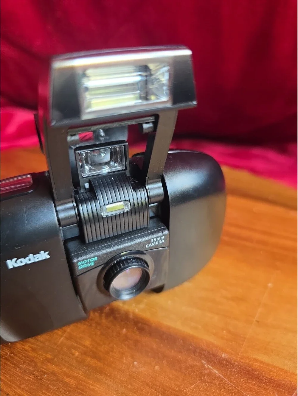 Vintage Kodak Cameo Motor Ex 35mm VTG Camera Film Flash Tested Working Clean